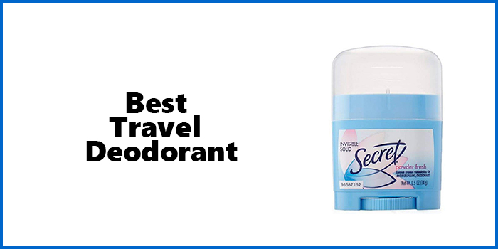 Best Travel Deodorant