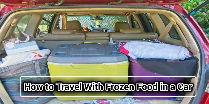 How to Travel With Frozen Food in a Car